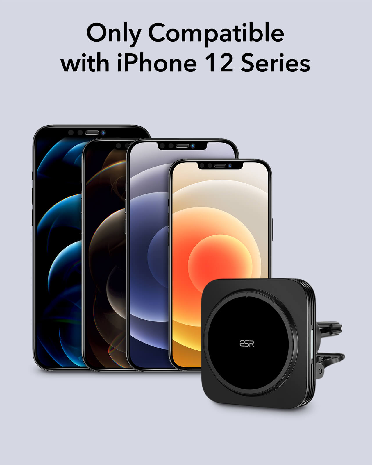 Magnetic Wireless Car Charger Mount for iPhone 12 Supports MagSafe 7 Magnetic Wireless Car Charger Mount for iPhone 12 Supports MagSafe 7