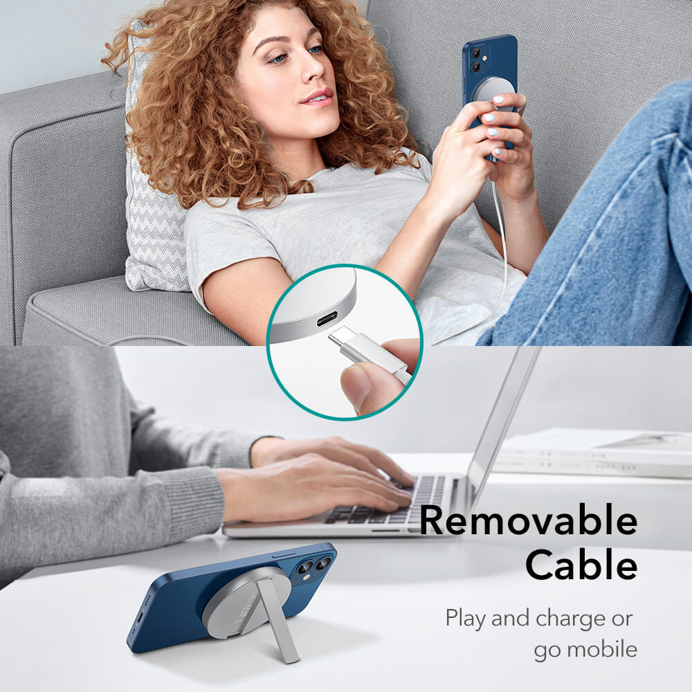 HaloLock™ Kickstand MagSafe Compatible Wireless Charger 13 HaloLock™ Kickstand MagSafe Compatible Wireless Charger 13