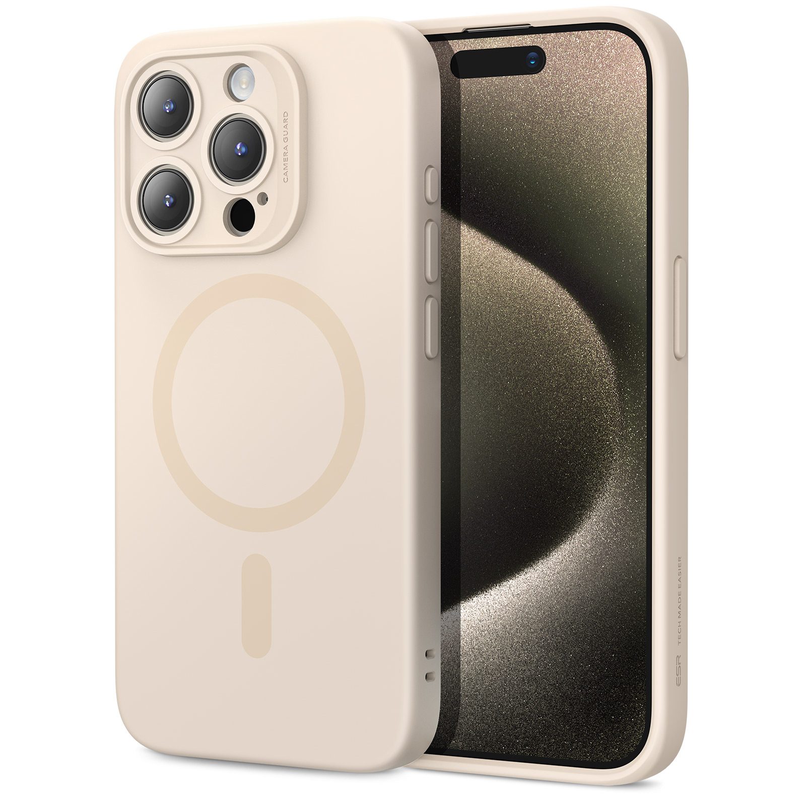 YS iPhone 15 Pro Cloud Soft Case HaloLock C02 ZT01 YS iPhone 15 Pro Cloud Soft Case HaloLock C02 ZT01