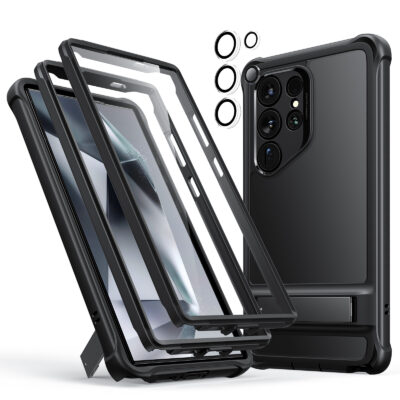Galaxy S24 Ultra Armor Kickstand Case C02 ZT02